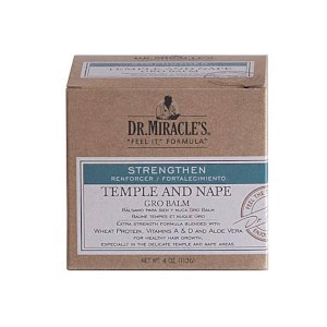 Dr. Miracle\'s Dr. Miracles Strengthen Temple & Nape Gro Balm 4oz (2 Pack)