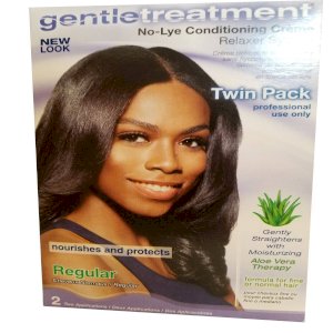 Gentle Treatment Gentle Treatment No-Lye Relaxer - Twin Pack Kit - Regular