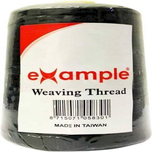 Example Weaving Thread Black 12Pcs Small