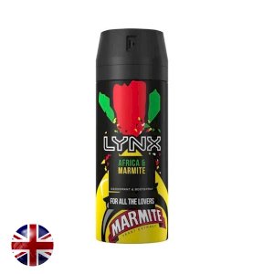 Lynx Lynx Antiperspirant Deodorant & Body Spray - Africa & Marmite - 150ml