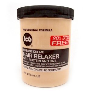 Tcb Tcb No Base Creme Hair Relaxer Jar Regular 425 G