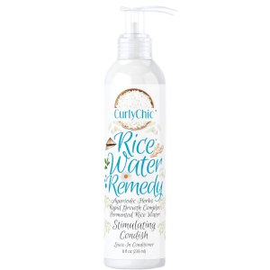 Curlychic Curly Chic Rice Water Remedy Stimulating Condish 8 Fl.oz