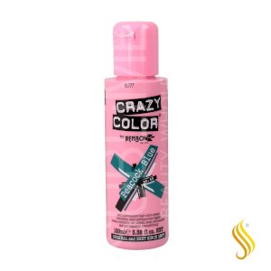 Crazy Color Crazy Color Semi Permanent Hair Color- Peacock Blue No. 45 (100ml)