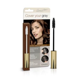 Irene Gari Cover Your Gray Brush In Mascara Wand Hair Touch Up Dark Brown 0.25 Oz