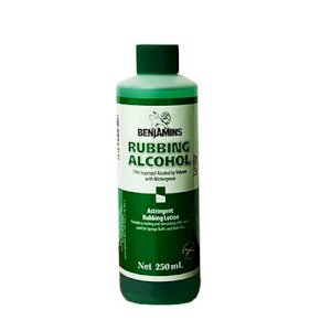 Benjamins Benjamins Rubbing Alcohol With Wintergreen 250 Ml