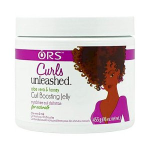 Curls Unleashed ORS Olive Oil Curls Unleashed Aloe Vera And Honey Curl Boosting Jelly