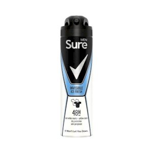 Sure Sure Men Invisible Ice Fresh Deodorant 150ml