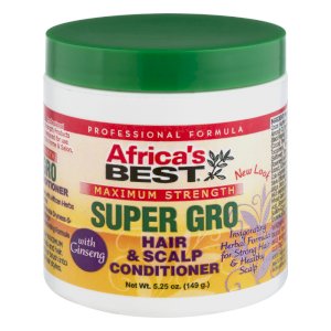 Africa\'s Best Africa\'s Best Maximum Strength Super Gro Hair & Scalp Conditioner 5.25 Oz