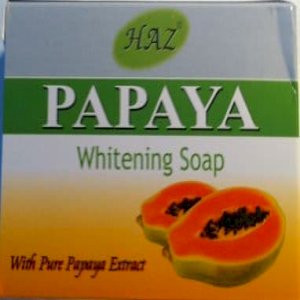 Haz Haz Papaya Whitening Soap 100g