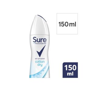 Sure Sure Cotton Fresh Antiperspirant Deodorant 150ml