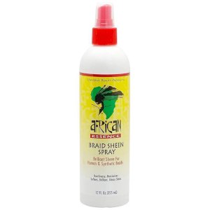 African Essence Universal Beauty African Essence Braid Sheen Spray 355 Ml