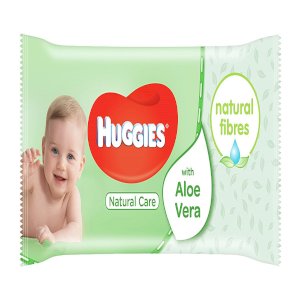 Huggies Huggies Baby Wipes Natural Care Sticky Top Pk56