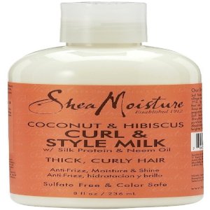 Sheamoisture Coconut & Hibiscus Conditioning Curl & Style Milk