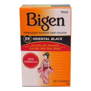 Bigen Bigen Permanent Powder Hair Colour Oriental Black No 59 0020934