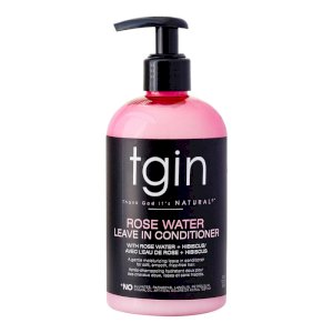 Tgin Rose Water Smoothing Leave-In Conditioner For Curls - Kinks - Waves